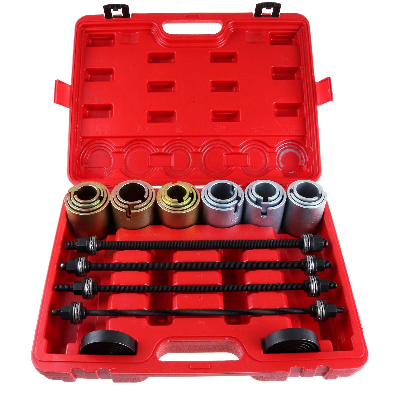 Universal Press Pull Sleeve Kit Bush Bearing Removal Insertion Tool Kit Set 26PC