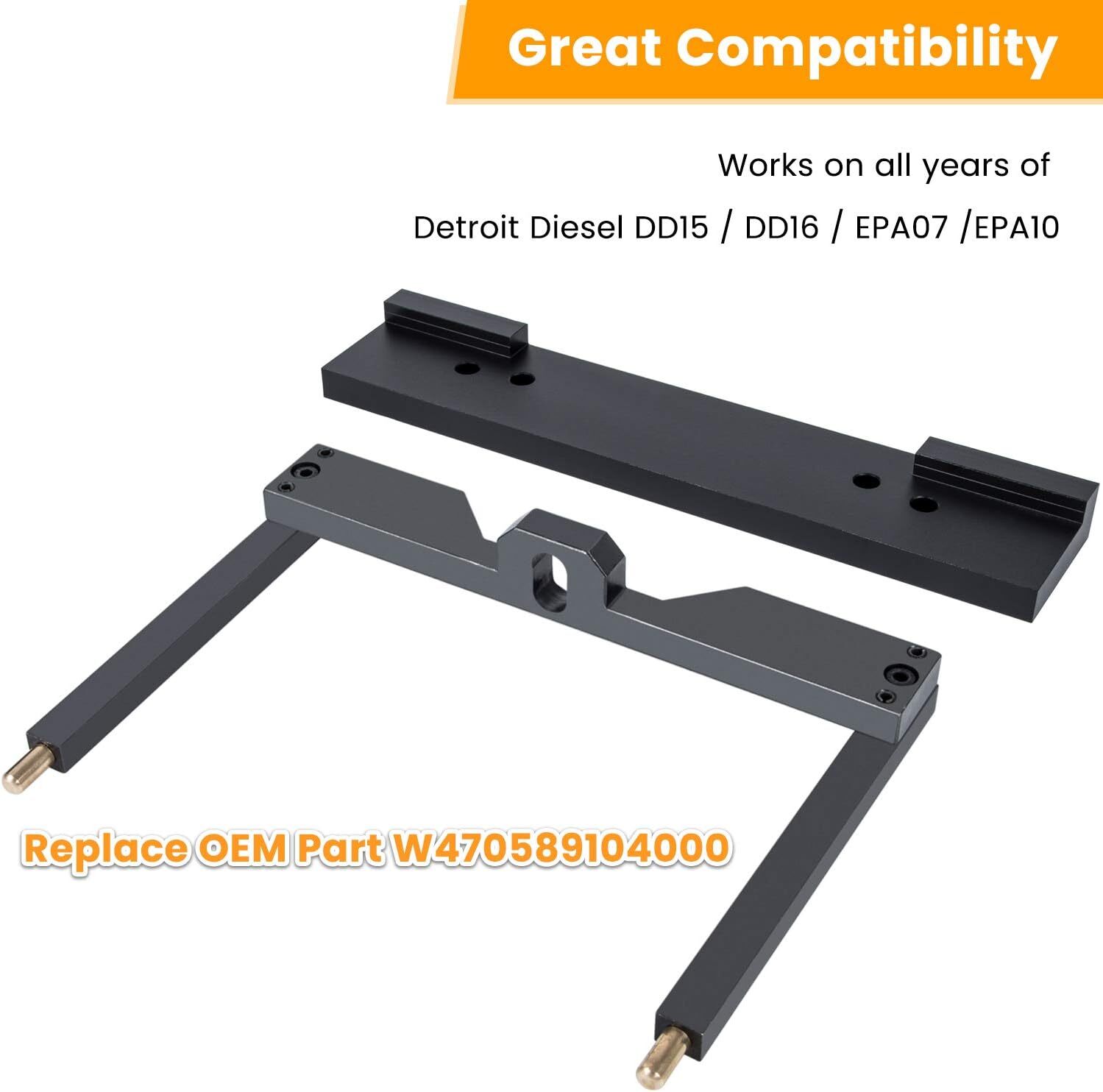 Camshaft Timing Tool TDC Locating Pin for Detroit Diesel DD15 DD16