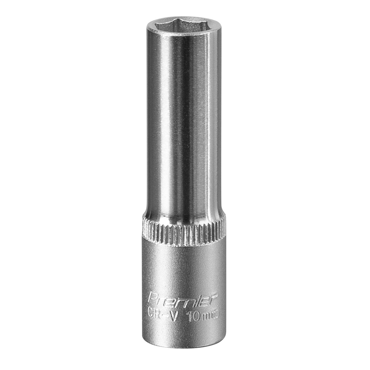 Sealey WallDrive Socket 10mm Deep 3/8″ Square Drive Chrome Vanadium Steel S3810D