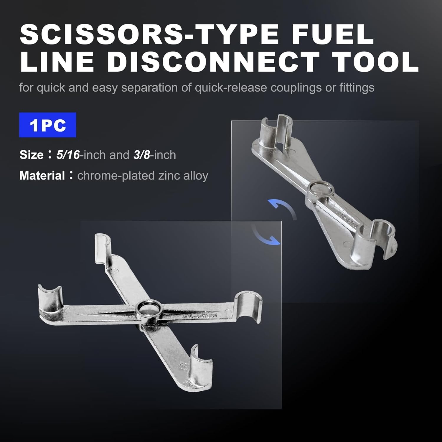 Master Quick Disconnect Tool Set, 22pcs Premium Fuel Line Disconnect Tool Set fo