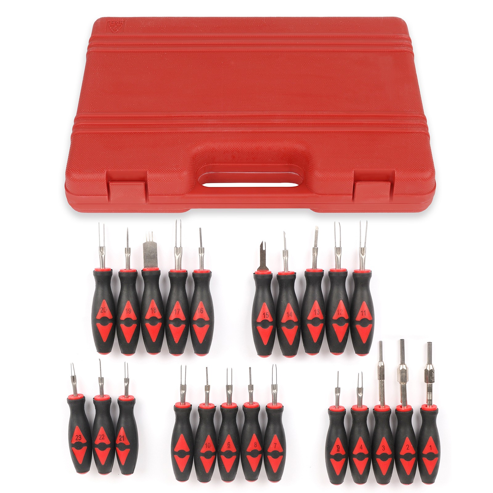 23pcs Universal Terminal Connector Release Tool Kit Extractor Removal Tool Set