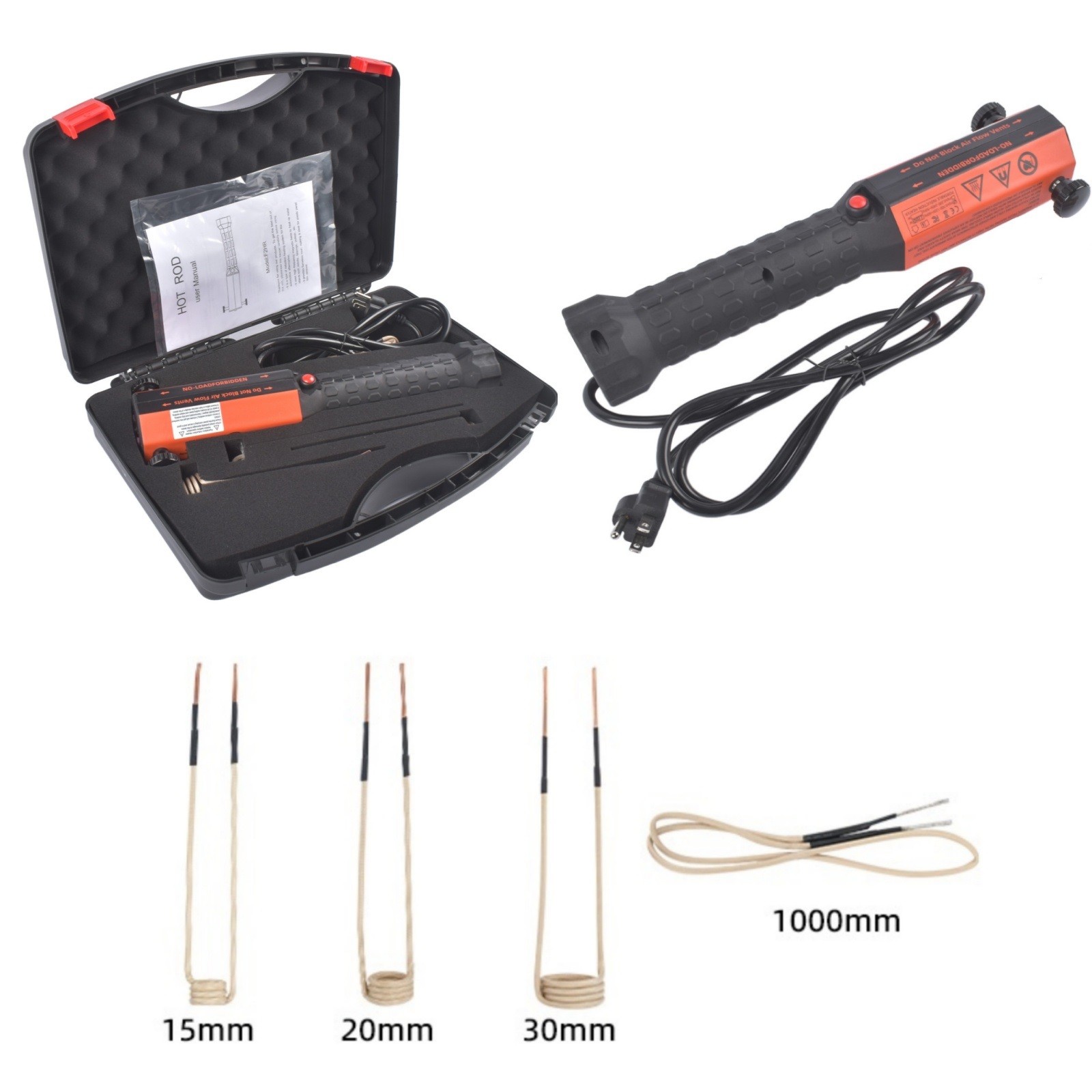 Magnetic Induction Heater Bolt Removal Kit 1100W, 110V, Rusty Screw Removing