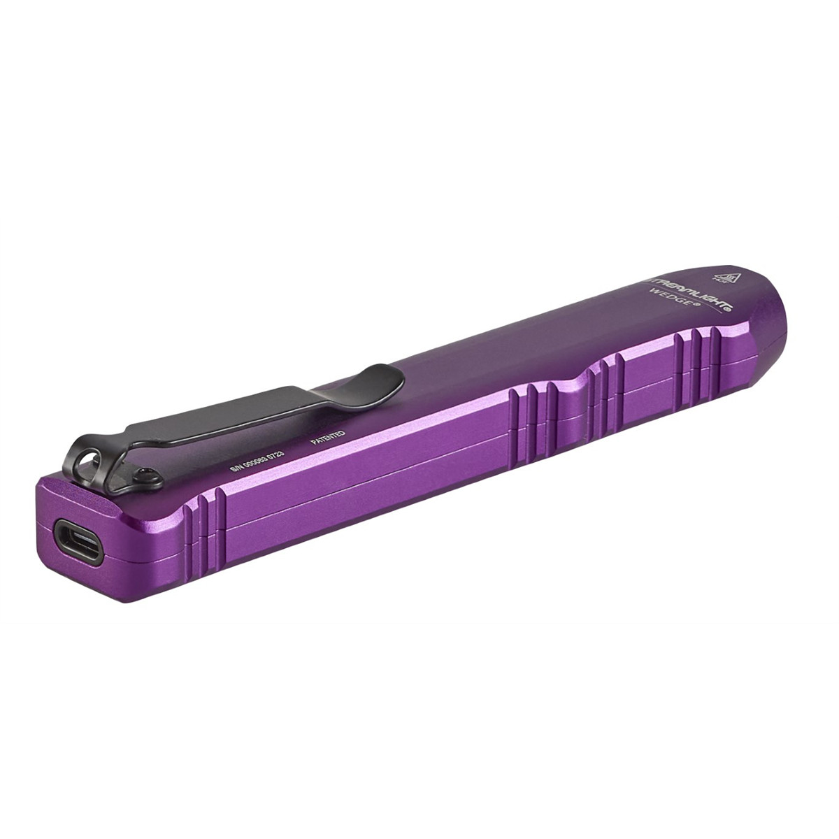 Streamlight Wedge – Includes USB-C Cord and Lanyard – Purple