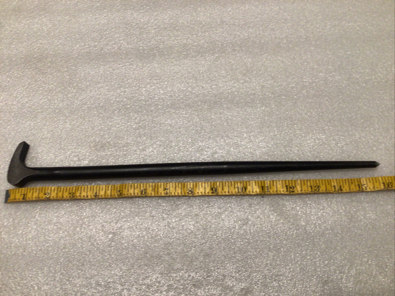 Snap On 1650 – Rolling Head, Ind. Finish, Pry Bar, 16” Inch Long-USA-NICE-