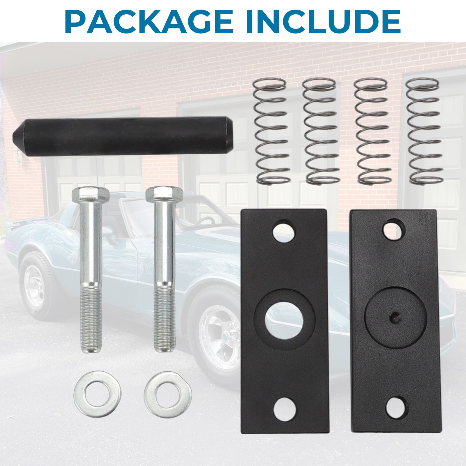 Rear Trailing Arm Bushing Installation Tool For Corvette C2 C3 1963-1982 Black