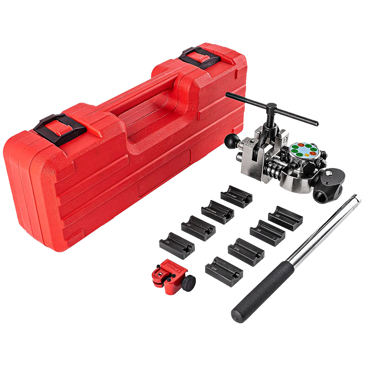 Brake Line and Tubing Flaring Tool 45 Degree Set – Single, Bubble, Double Flares