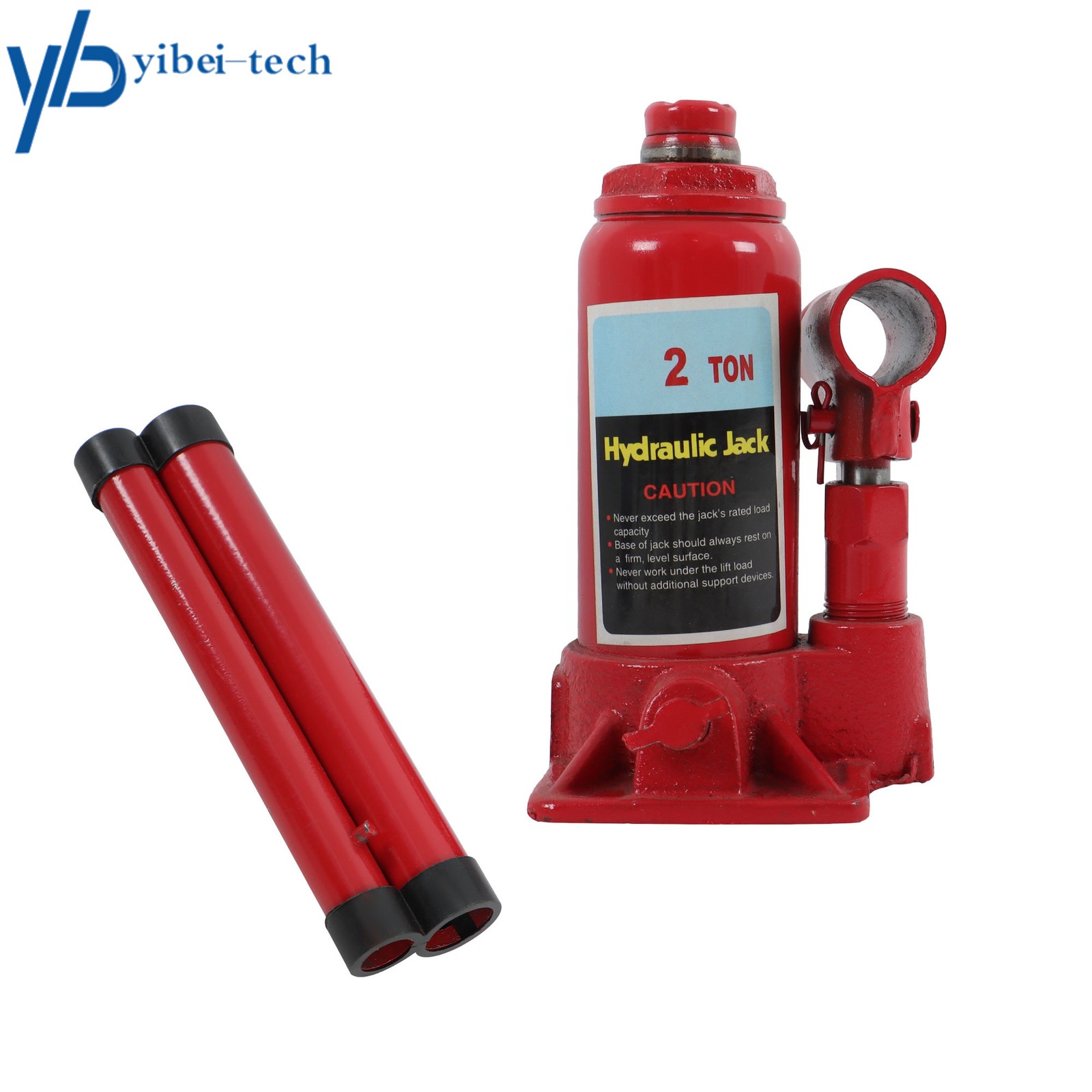 2 Ton Hydraulic Bottle Jack Heavy Duty Automotive Car Repair Shop Lift Tool Red