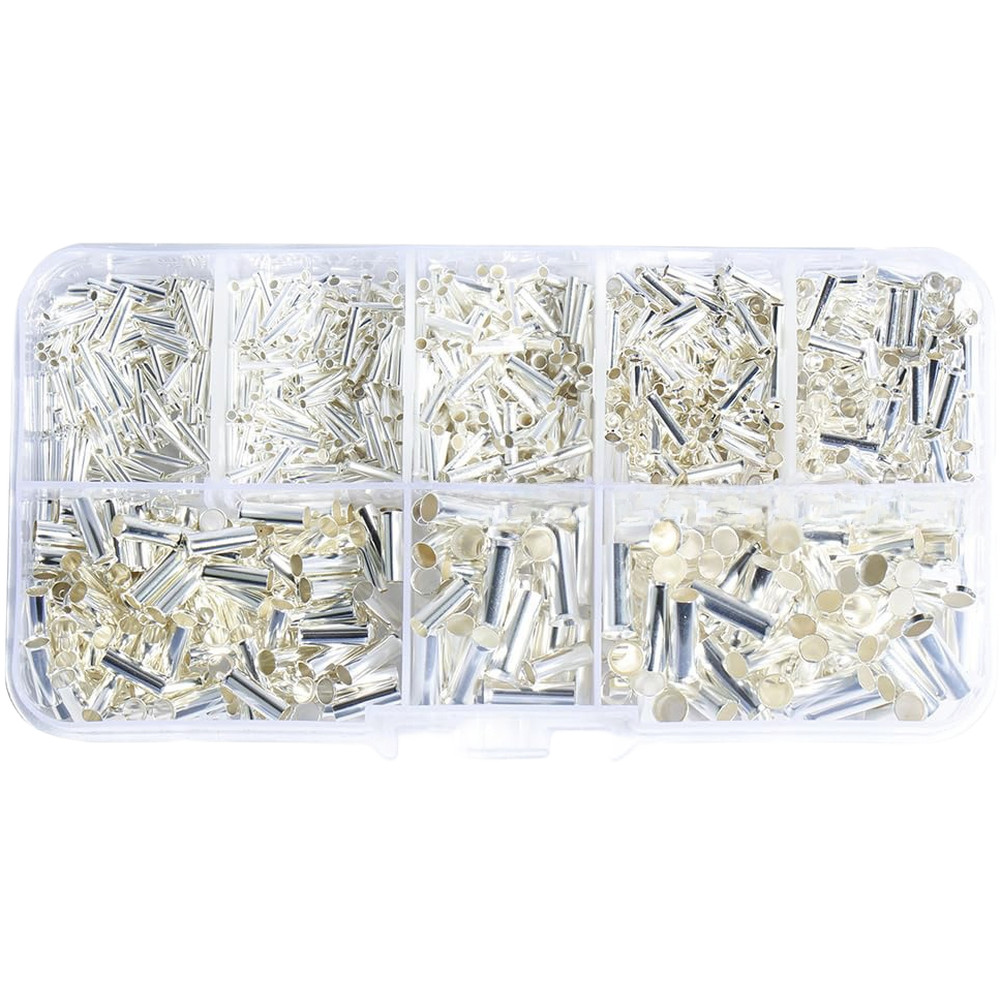 1100pcs Tin Plated Wire Ferrules Kit for 0.5 to 10.0mm2 Electrical Wires