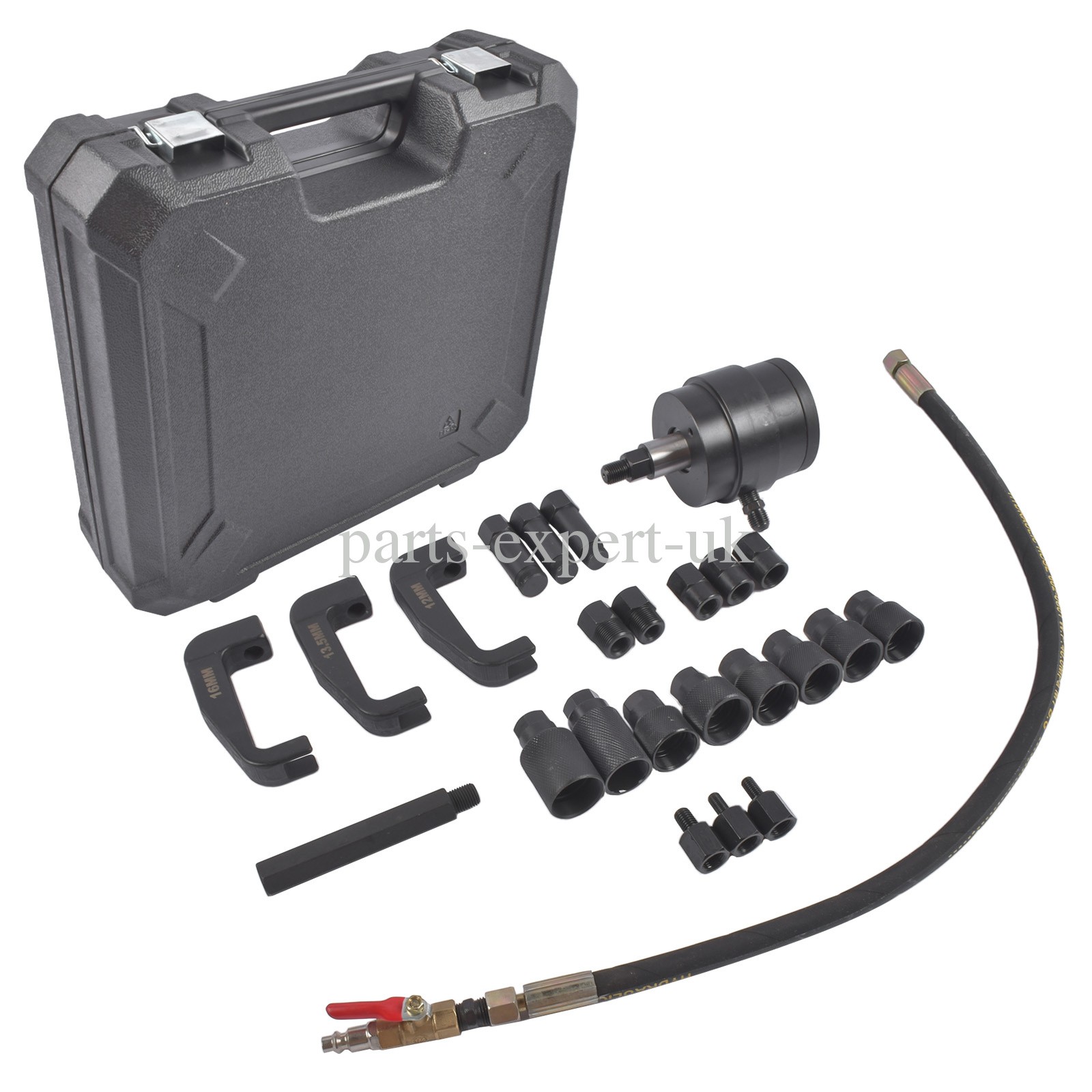25Pcs Engine Removal Tool Sets Diesel Fuel Pneumatic Puller Set for Injectors