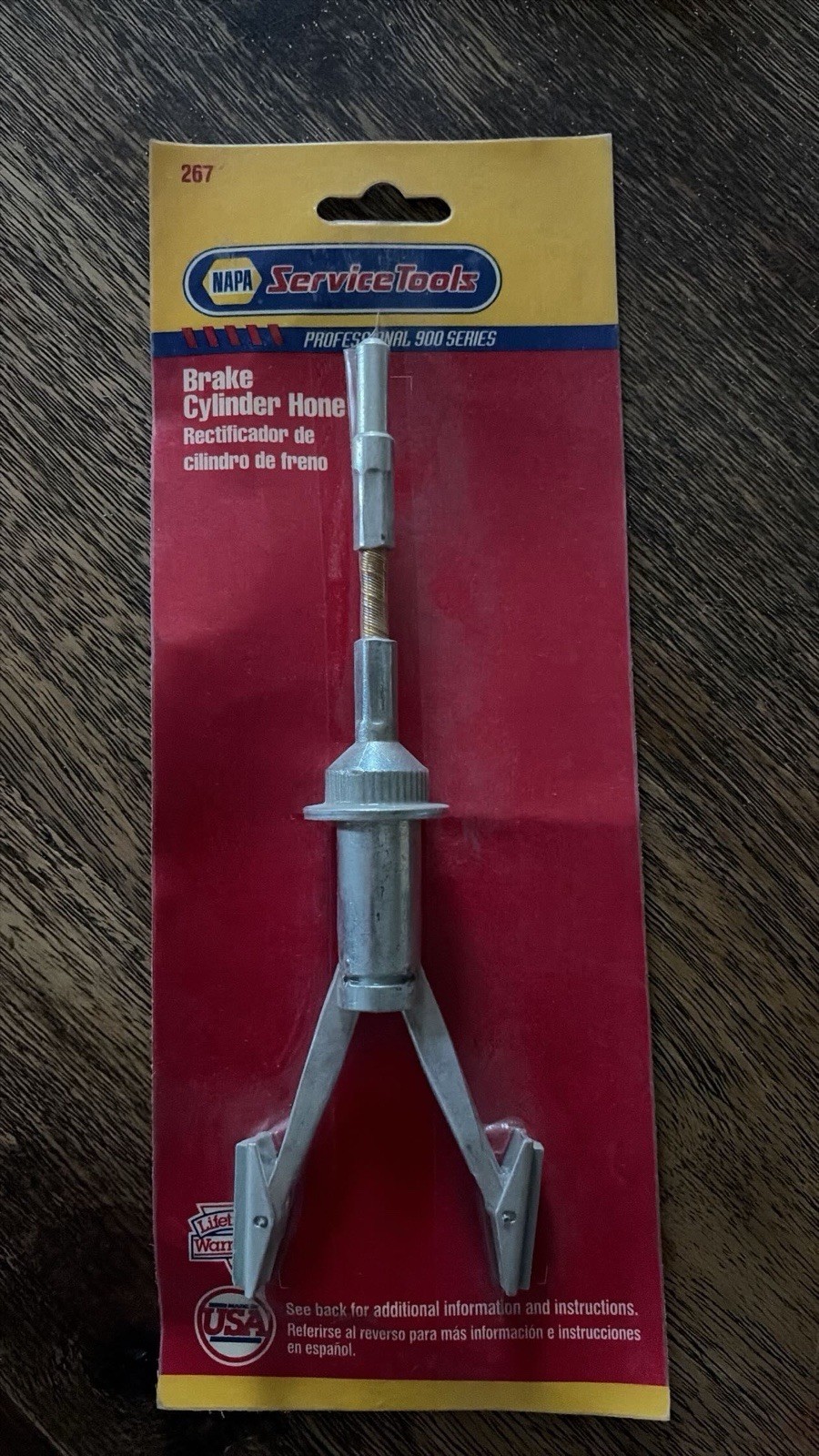 Napa Service Tools, Part #267, Brake Cylinder Hone 11/16″-1″ in diameter | USA