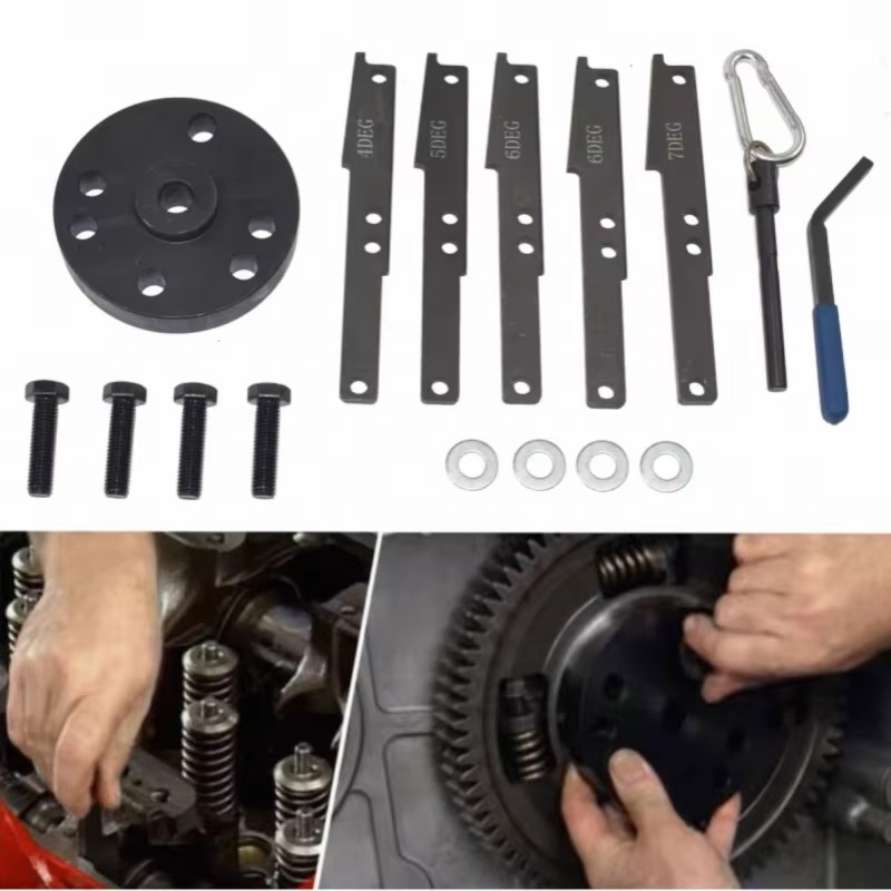Timing Injector Cam Gear Puller Tool Kit for Cummins ISX 3163021 3163069 3163530