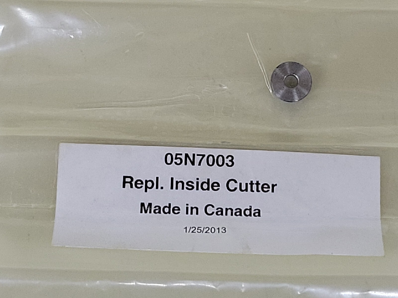 Veritas Replacement INSIDE Cutter Wheel for Marking Gauge 05N7003 New Old Stock