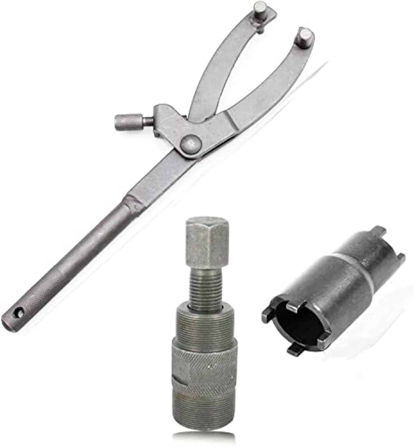 3Pcs Spanner Wrench Magneto Fly Wheel Clutch Hub Adjustable Tool + 24mm&27mm …