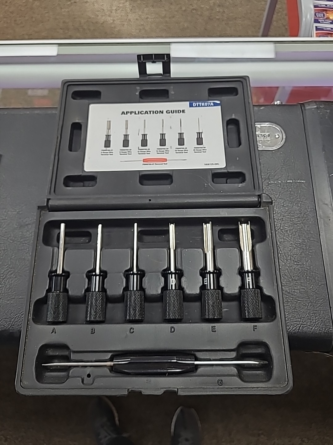Matco Tools DTTK07A 7 Piece Deutsch Terminal Tool Kit (GENTLY USED)