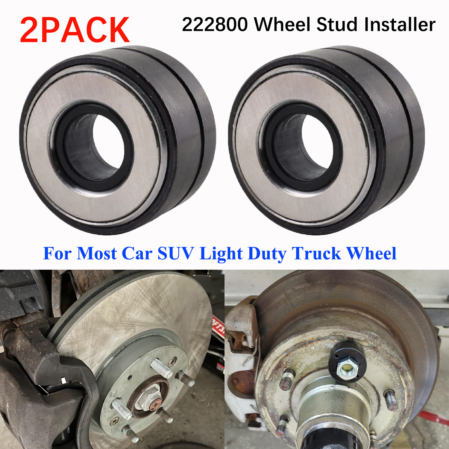 2PACK Wheel Stud Installer Tool Replace 22800 for Most Car SUV Light Duty Truck