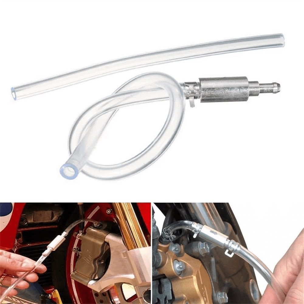 Motorcycle Tools Hydraulic Brake Bleeder Hose Oil Pump Tool Check Valve UK