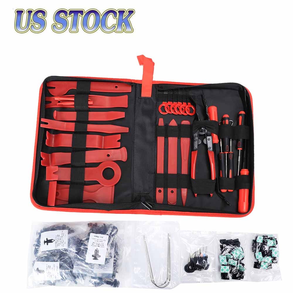 200X Auto Trim Removal Tool Kit Car Door Panel Clip Pry Disassembly Repair Tools