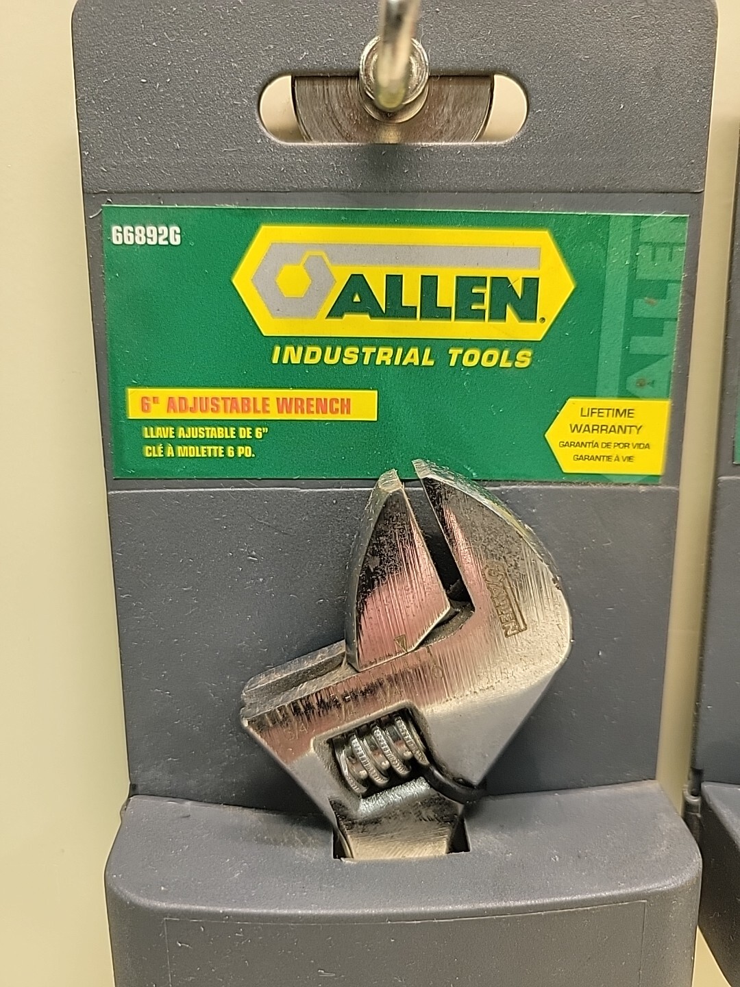 2 Allen Tools 6″ Adjustable Wrench 66892G New Old Stock