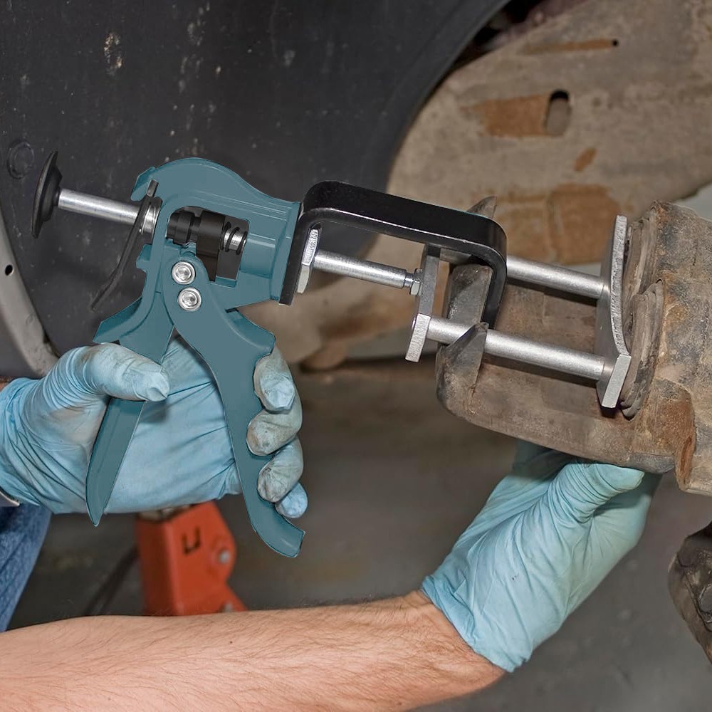New 25750 Dual Caliper Piston Compressor Tool Brake Caliper Compressor Spreader