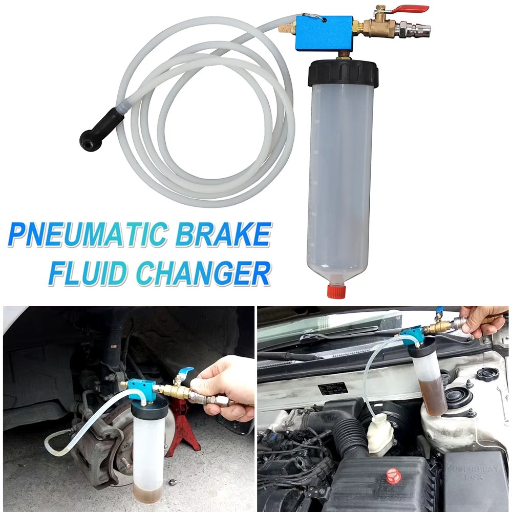 Vacuum Brake Bleeder Car Vehicle Tank Fluid Oil Change Pump Tool Kit New