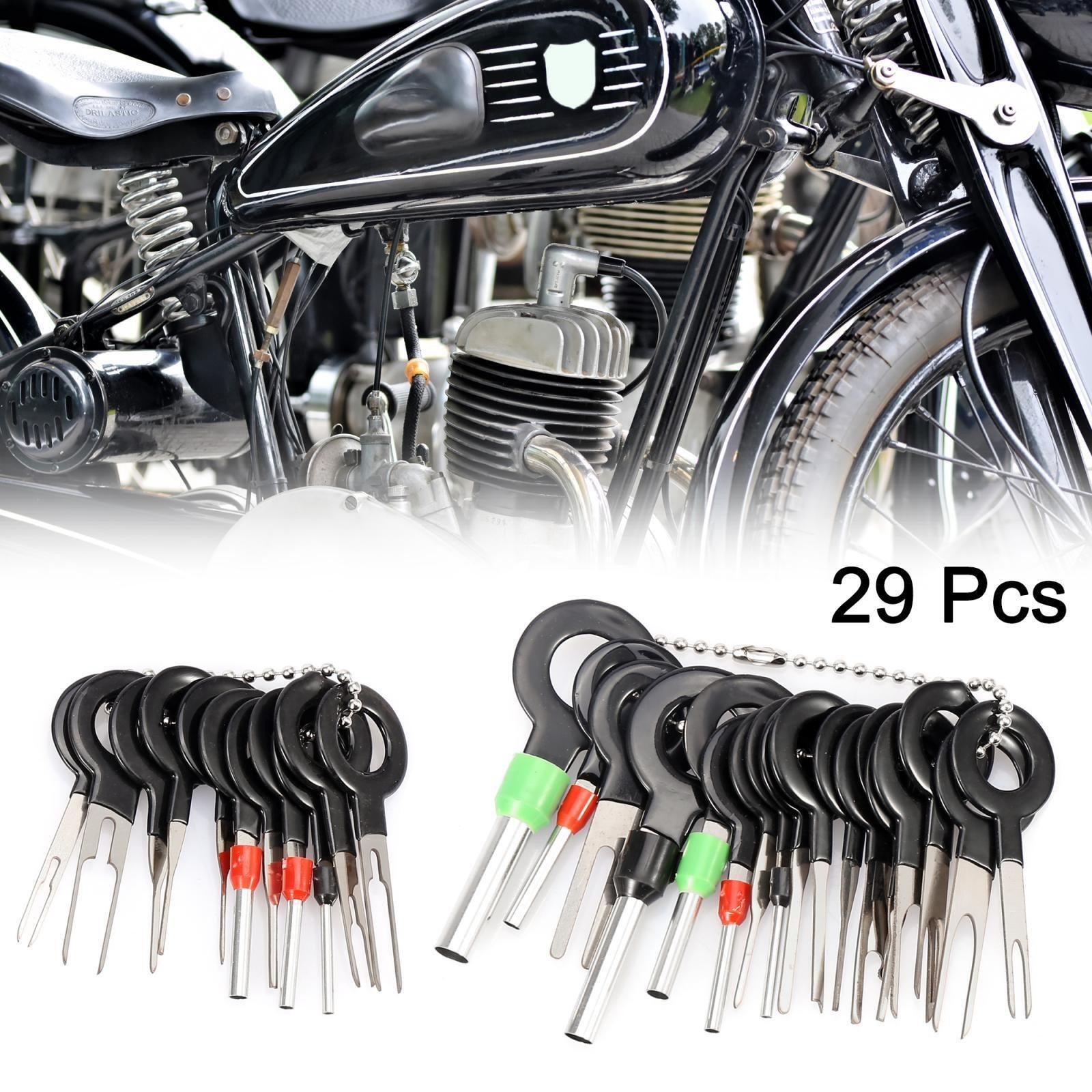 29pcs Car Terminal Removal Tool Wire Connector Removal Repair Key Tools
