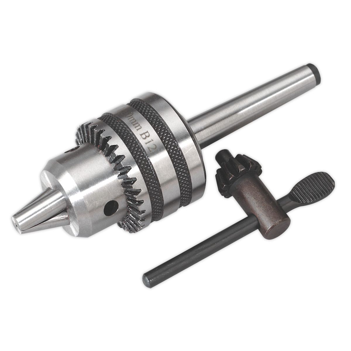 Sealey Tailstock Chuck MT1 10mm For SM2503 Lathe & Drilling Machine SM2503TC