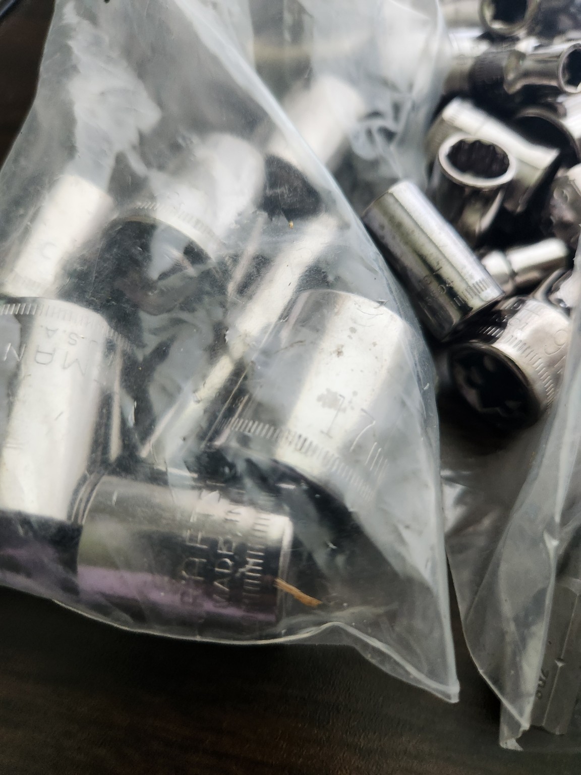 Craftsman Socket & Wrench Lot – Mixed Sizes, Deep Sockets & Extensions