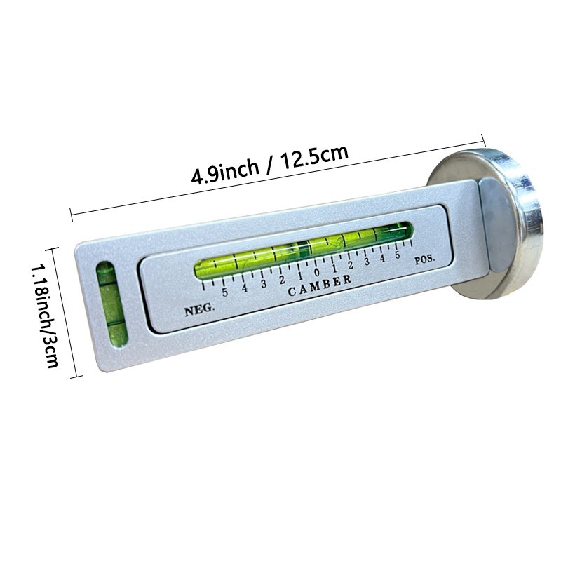 Adjustable Magnetic Gauge Tool Camber Castor Strut Wheel Alignment Truck Car