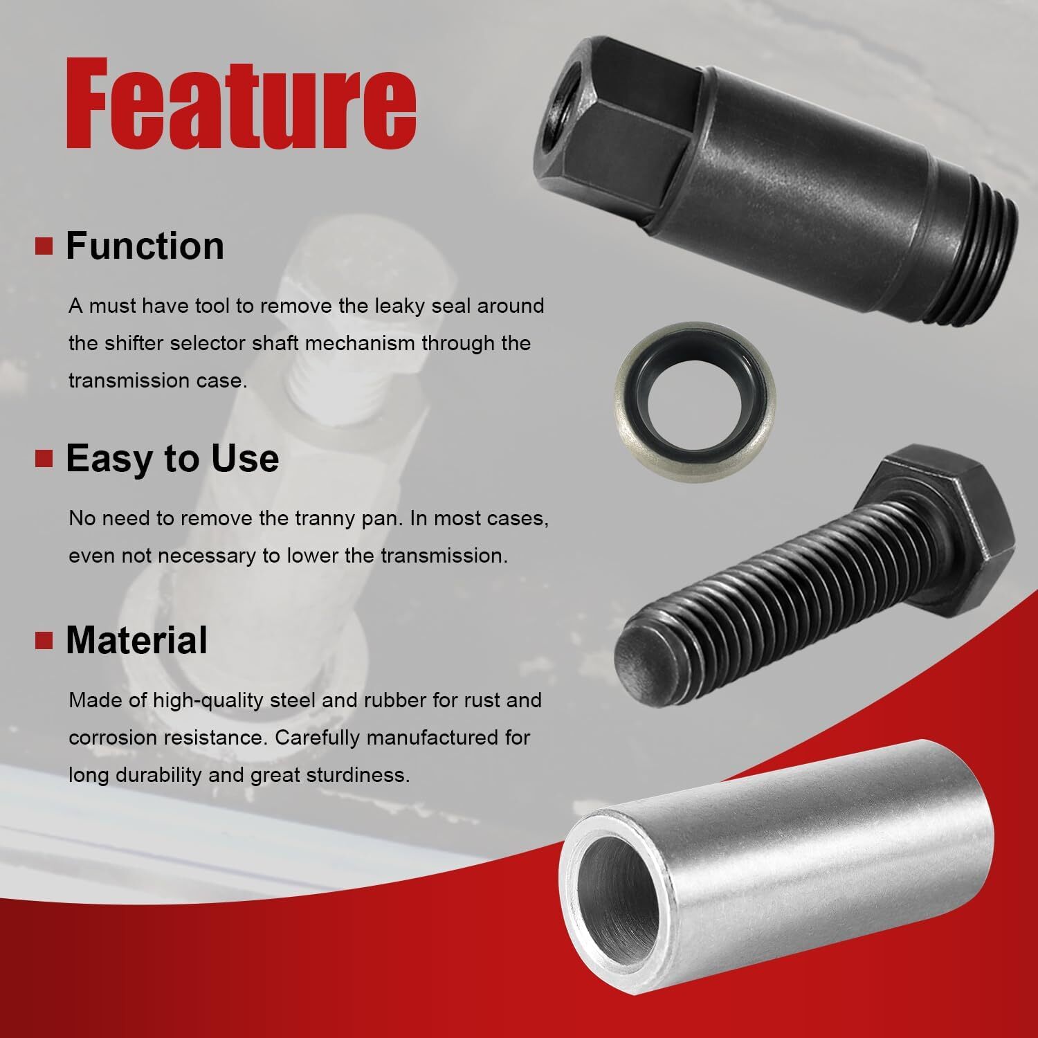 Shifter Seal Remover Installer Tool for GM TURBO 300 350 400 425 475 700-R4&4L60