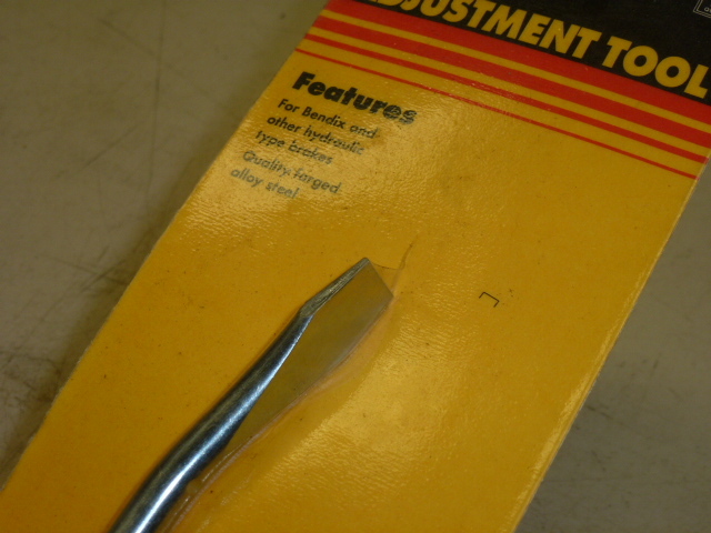 NOS! PLEWS UNIVERSAL BRAKE ADJUSTMENT TOOL, No. 72-319