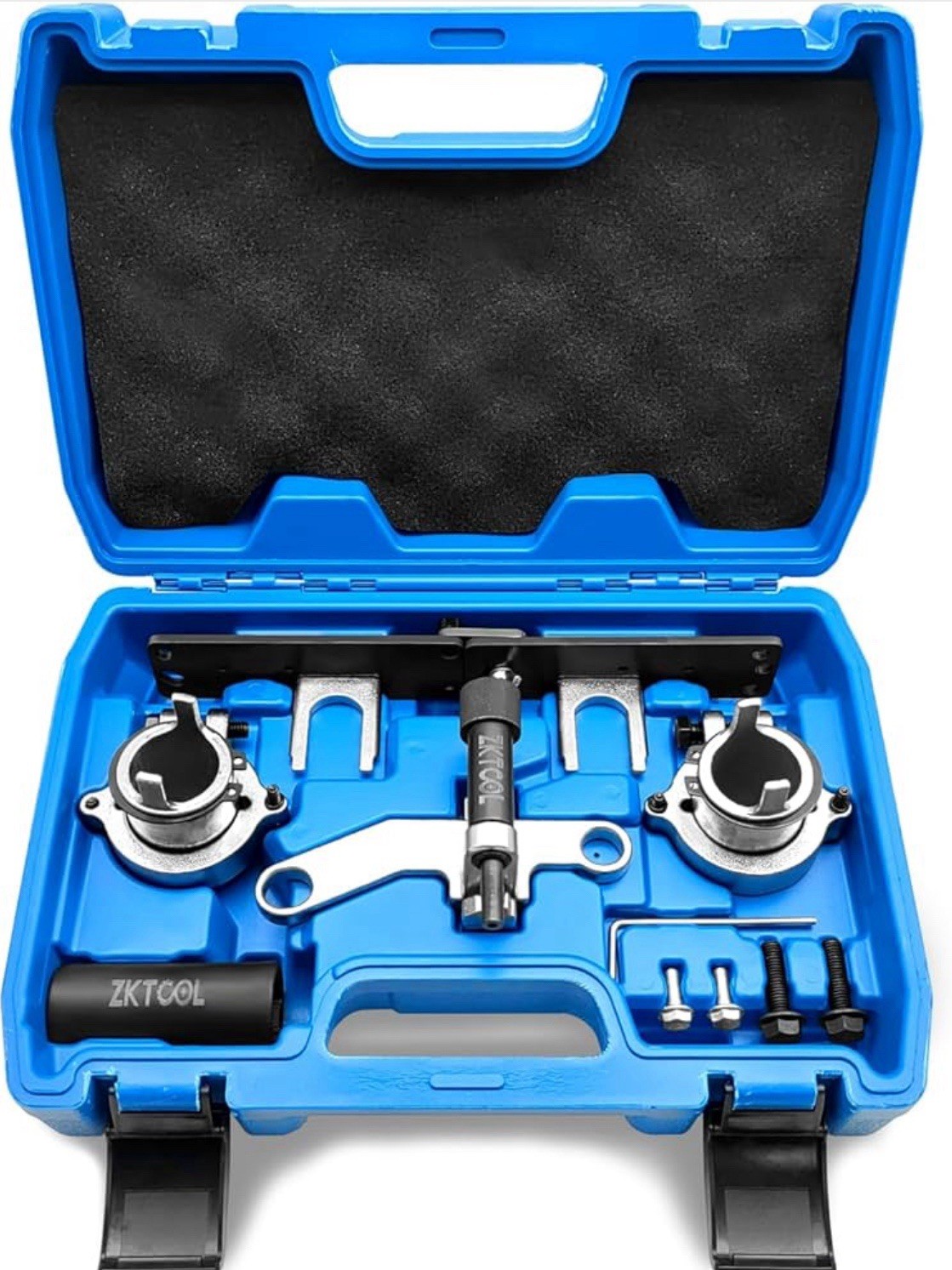 Engine Timing Tool kit Camshaft Aligning Locking Crankshaft Pulley Holding Tool