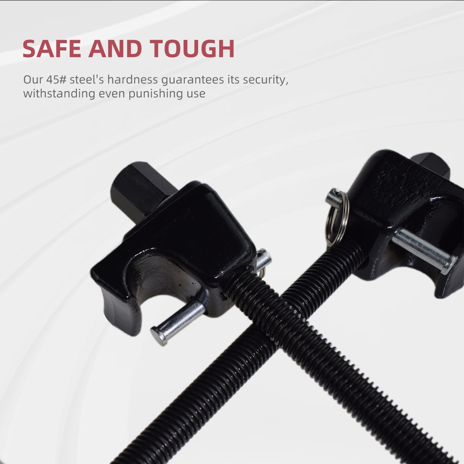 Suspension Spring Compressor Tool Heavy Duty with Safety Lock Bracket