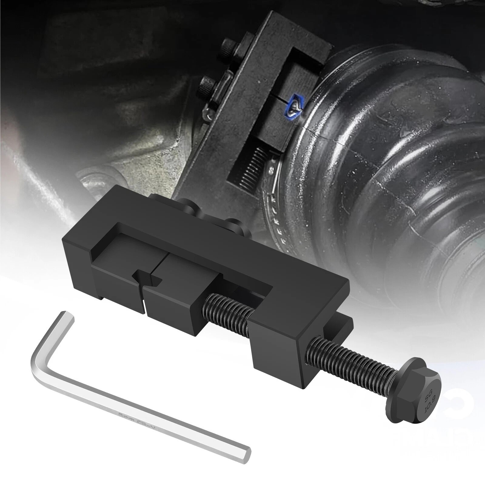 CV Joint Axle Boot Drive Shaft Clamping Tool for Toyota Lexus 09521-24010 Black