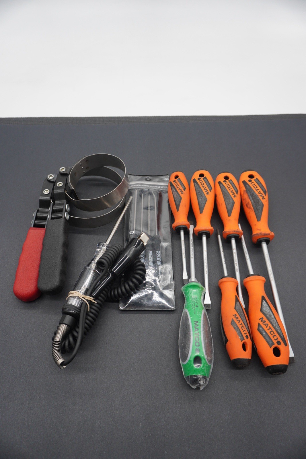 Matco Tools Screwdriver Hook Pick Circuit Tester Oil Filer Wrench Miscellaneous
