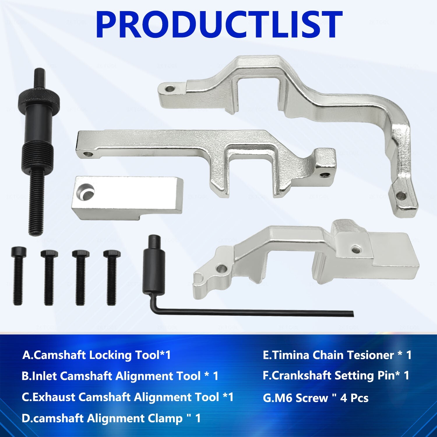 Engine Camshaft Alignment Timing Tool Kit For BMW Mini Cooper N12 N13 N14 N16