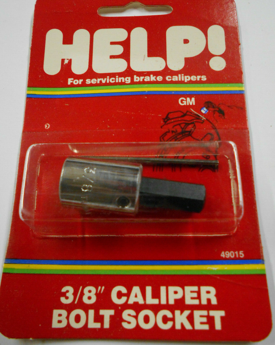 Dorman Help 49015 3/8” Hex Bit Socket – GM Caliper Bolt Socket