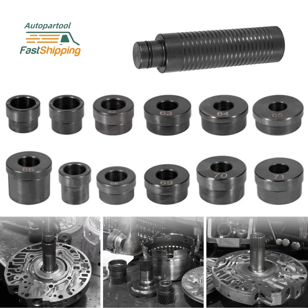 T-0220-700R4 Master Bushing Driver Set for GM 700-R4 4L60 4l60E 4L65E (13 PCS)