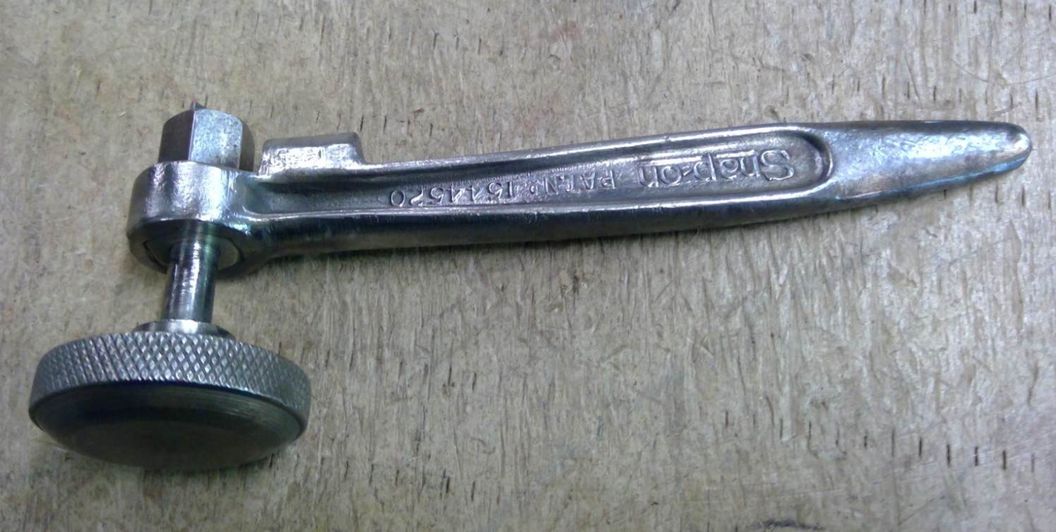 Vintage Snap-On Valve Clearance Adjusting Tool Early Pat. No. 1544520