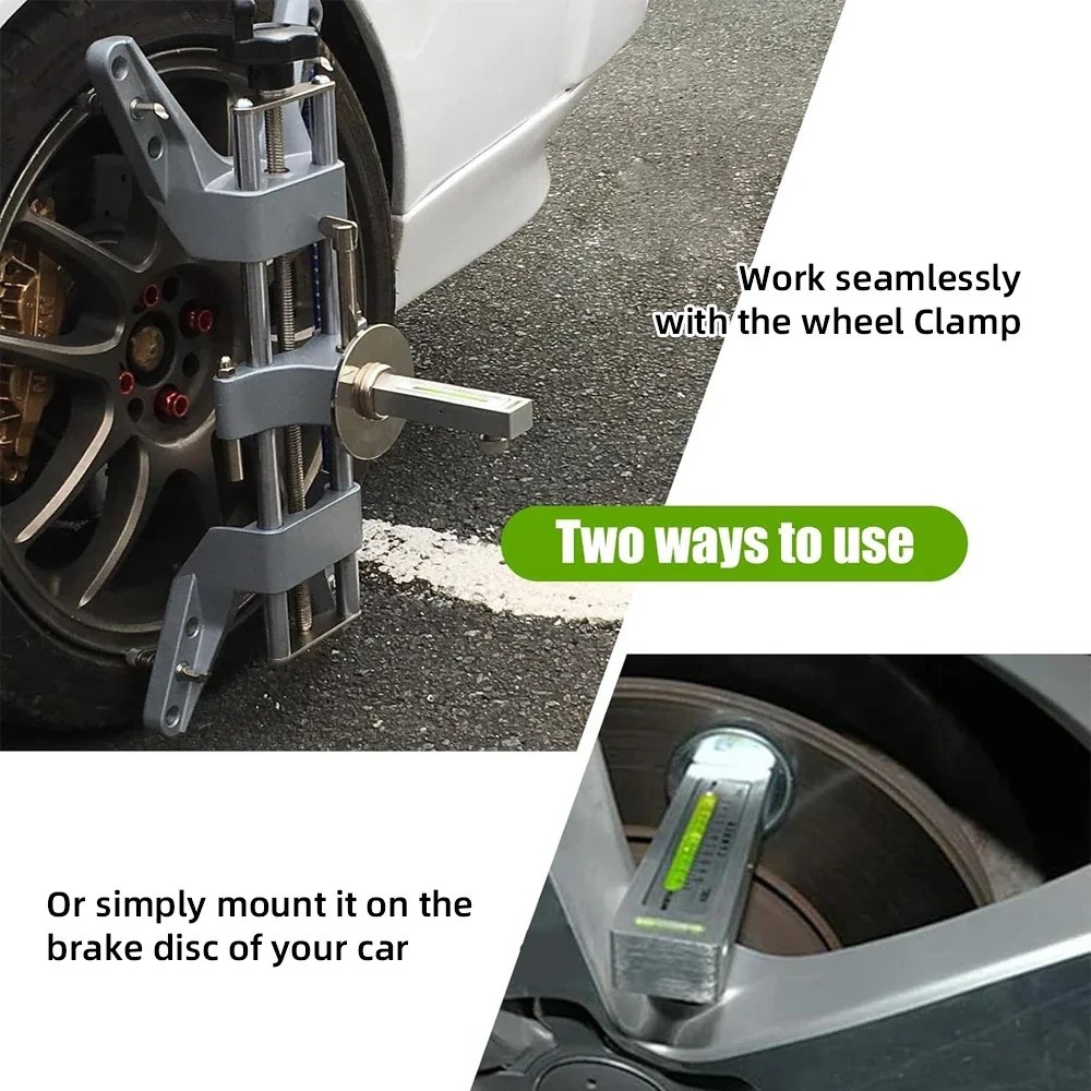 New Adjustable Magnetic Gauge Tool Camber Castor Strut Wheel Alignment Truck Car