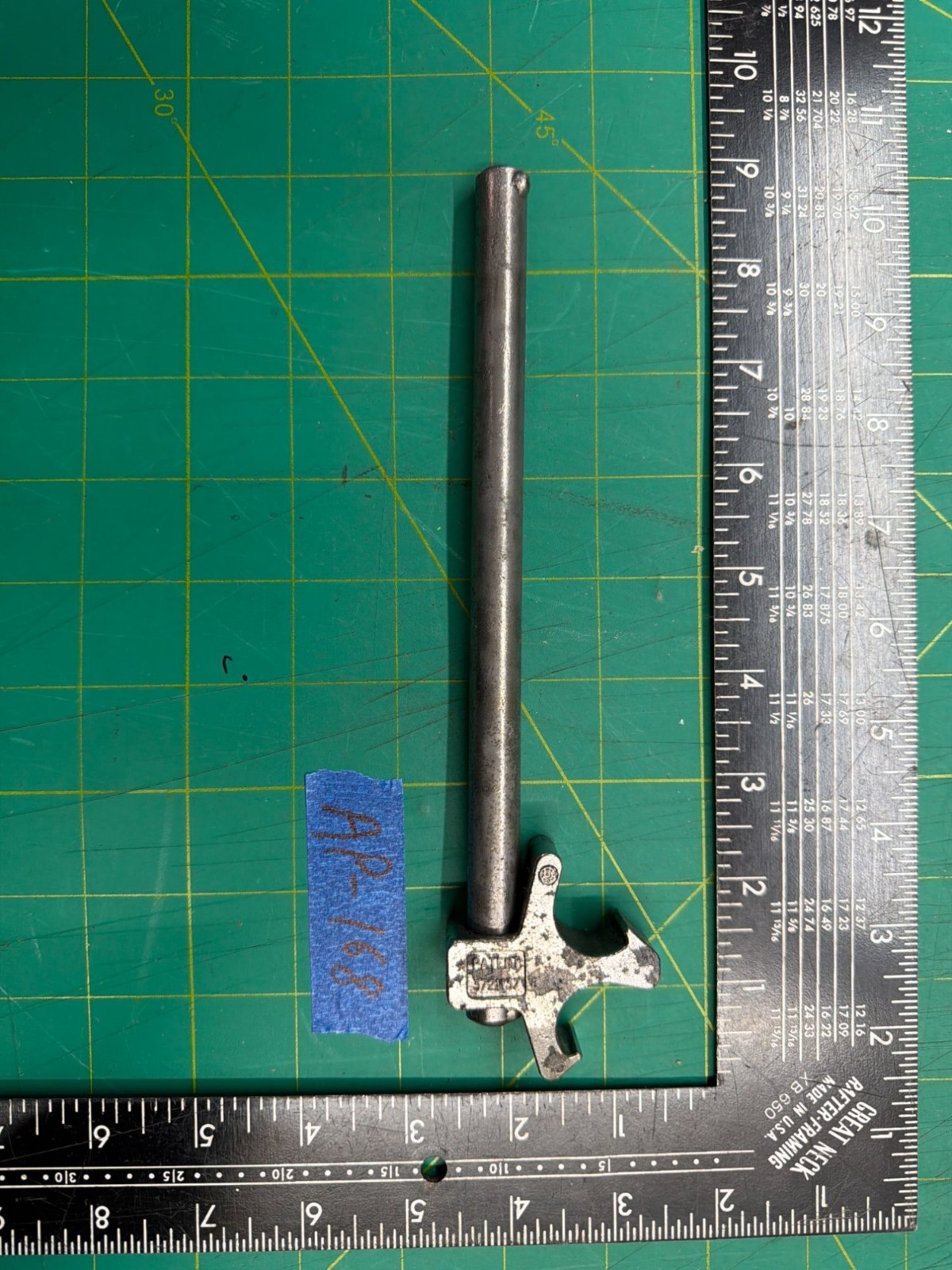 Vintage 9″ OTC Tools No.7023 Universal Tie Rod Adjusting Sleeve Wrench Tool