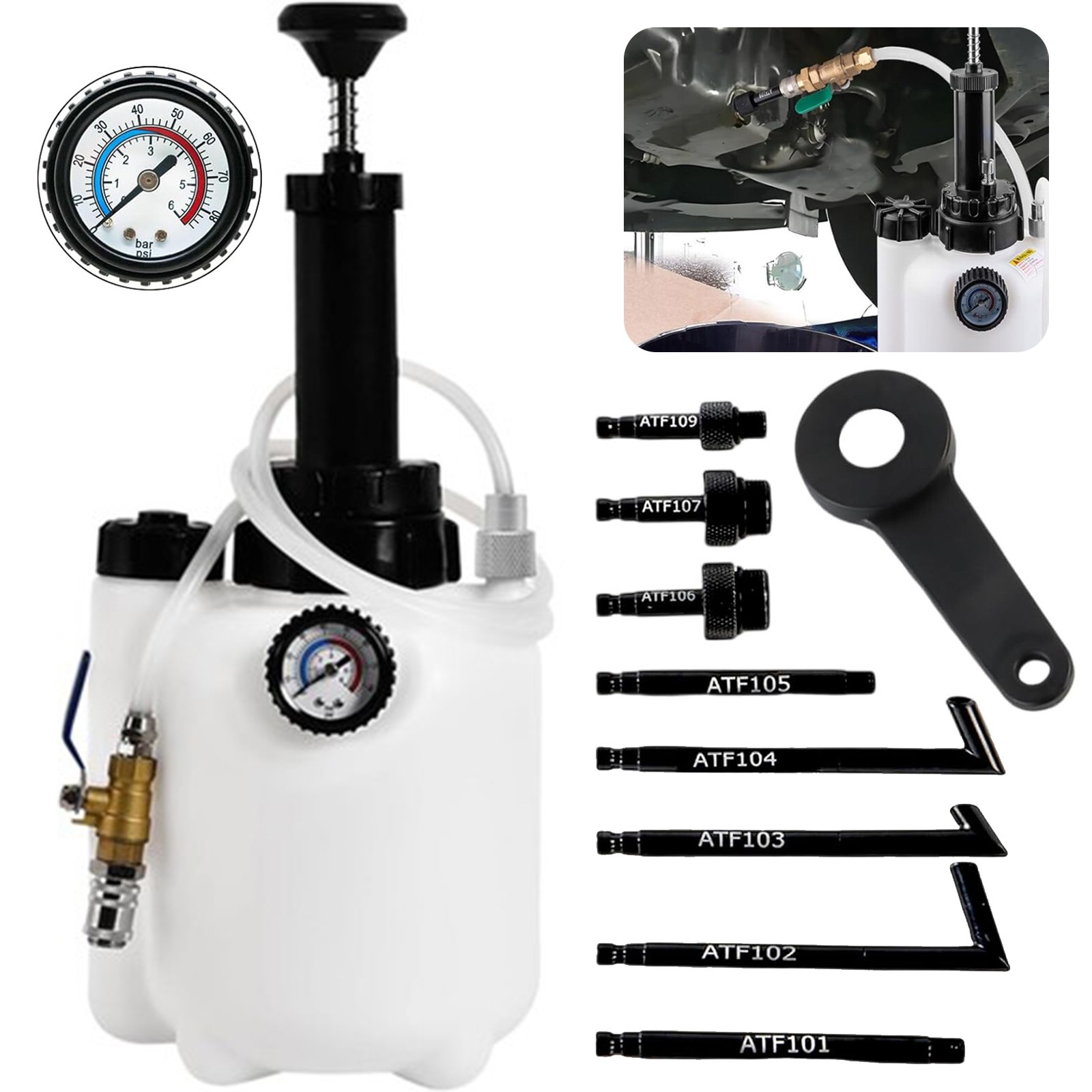 NEW 3L Manual Transmission Tool Fluid Oil Filling Filler System Fluid Transfer