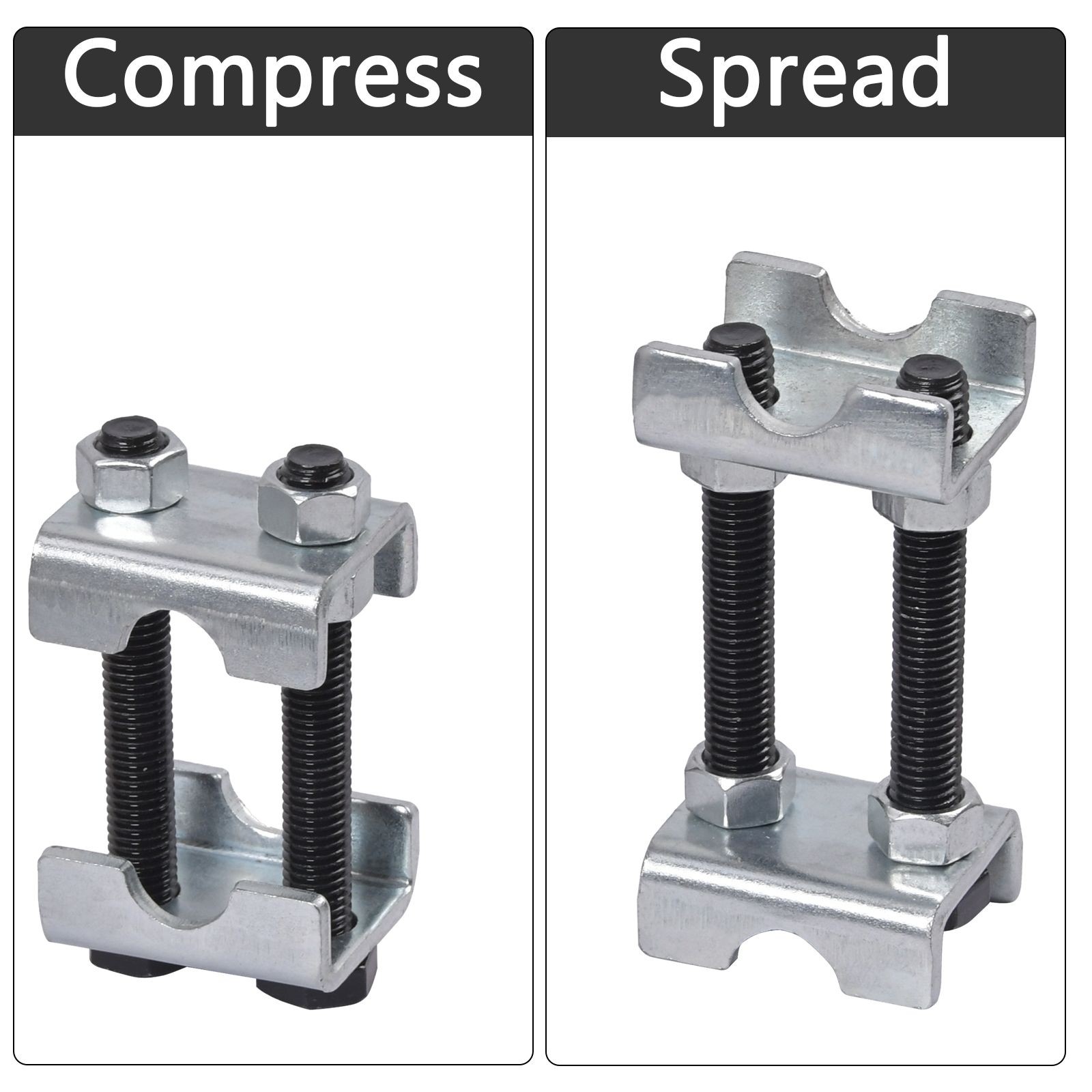 4/8 Pcs 2-Way Adjustable Lift Or Lower Spring Spacer Coil Spring Compressor Kit