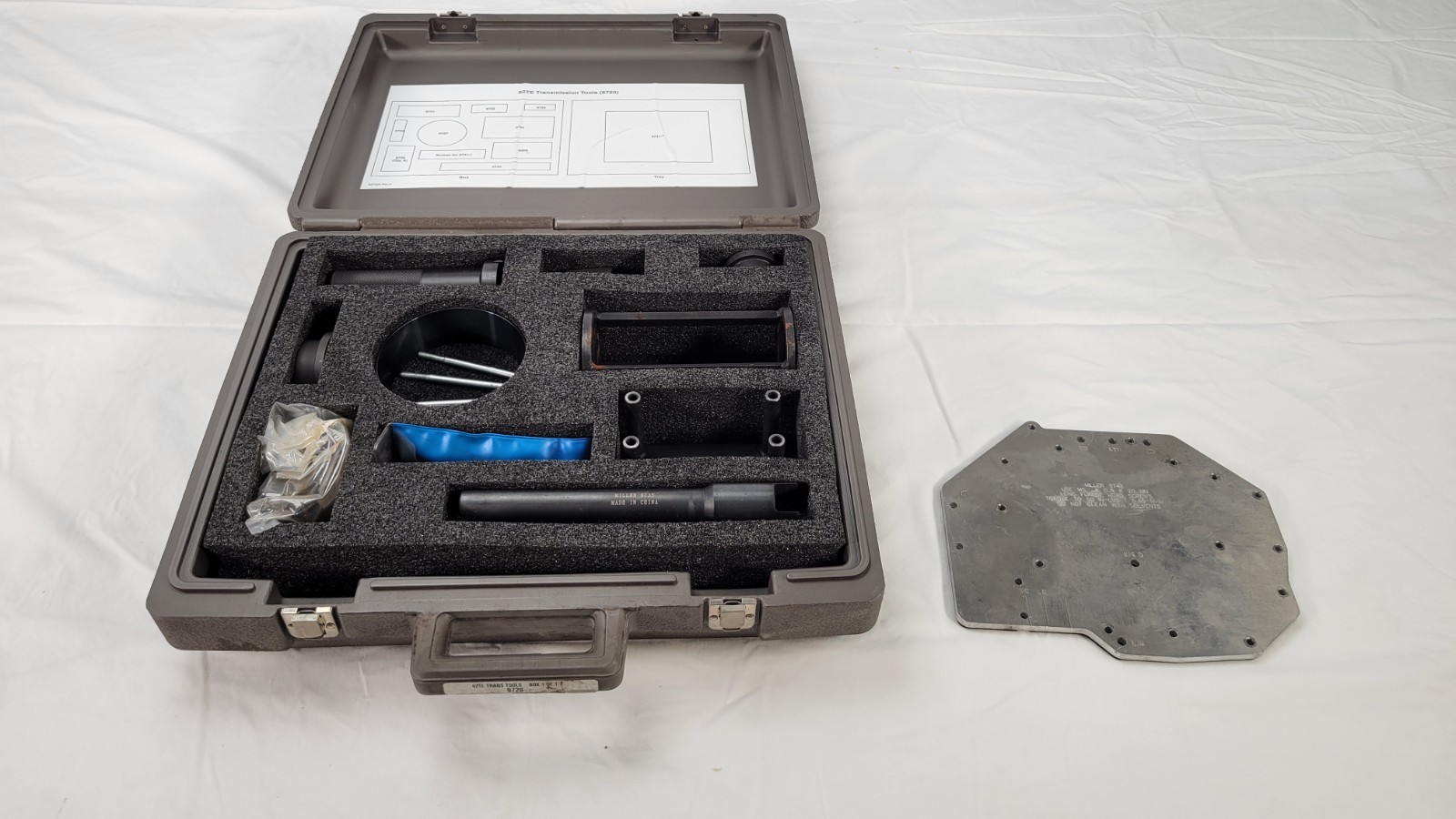 MILLER MOPAR TOOL KIT 9720 62TE TRANSMISSION TOOLS COMPLETE