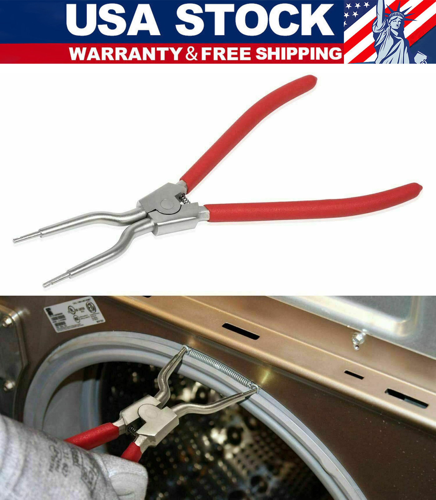 Washing Machine Spring Removal Expansion Tool Pliers for LG Samsung 383EER4001A