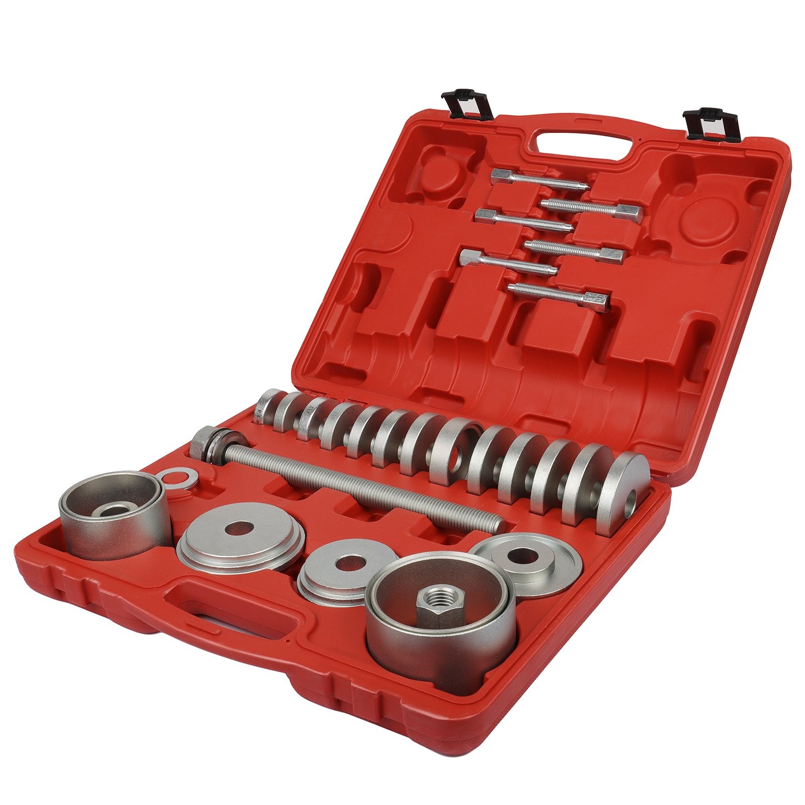 Front Wheel Drive Hub Bearing Puller Installation Removal Adapter Tool Set 31pcs