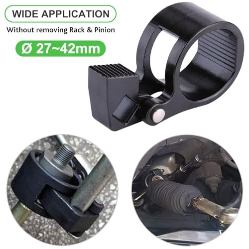 Universal Inner Tie Rod Removal Tool Kit – 3/8″ Low Profile Hex Wrench, 27-42mm,
