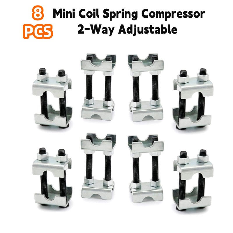 8pcs Coil Spring Spacers Mini Coil Spring Compressor -1″ to 2″ Lift or Lowering