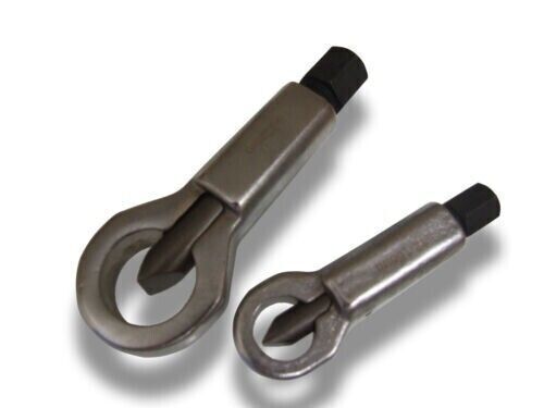 Nut Splitter Set 2pc Removing Splitting Tool Broken Damaged Corroded Stuck Remov