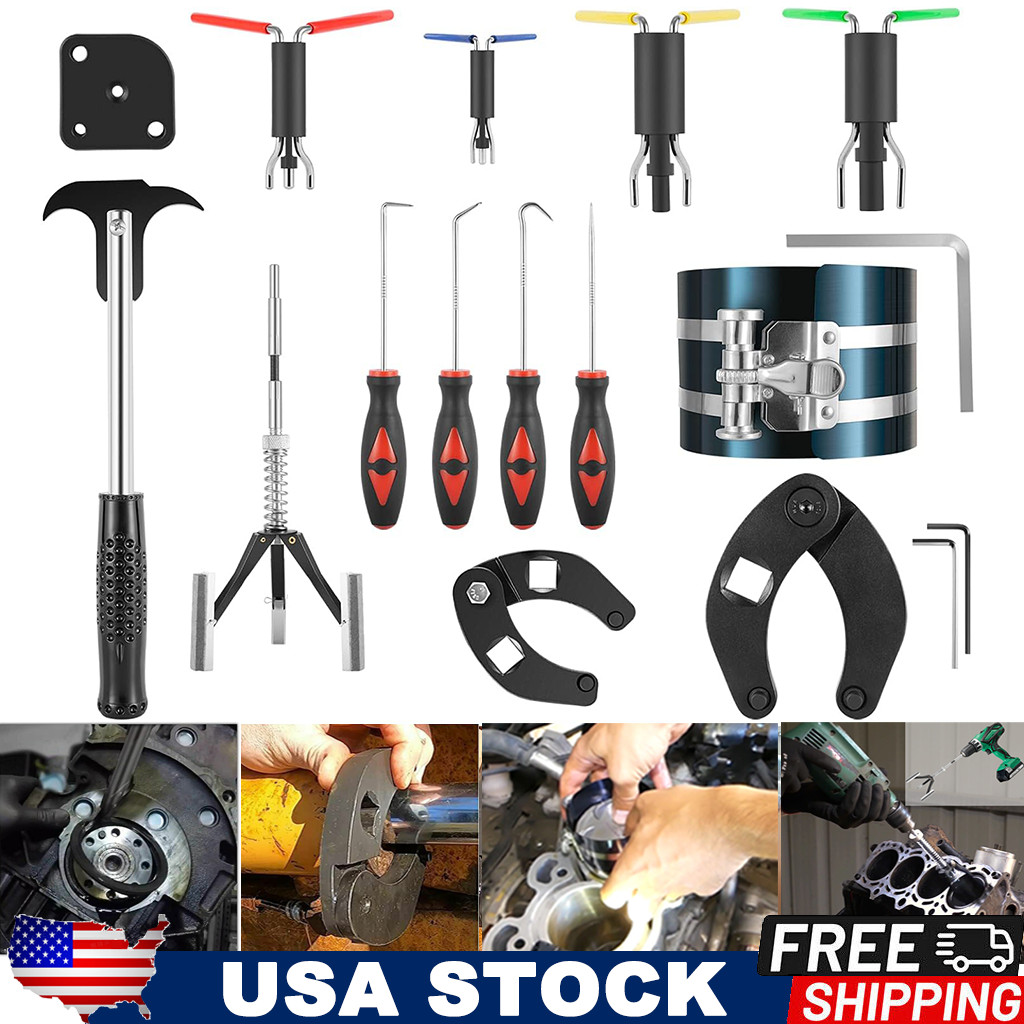 Hydraulic Cylinder Repair Tools Rod/Gland Wrench Seal Installer For Skid Steers