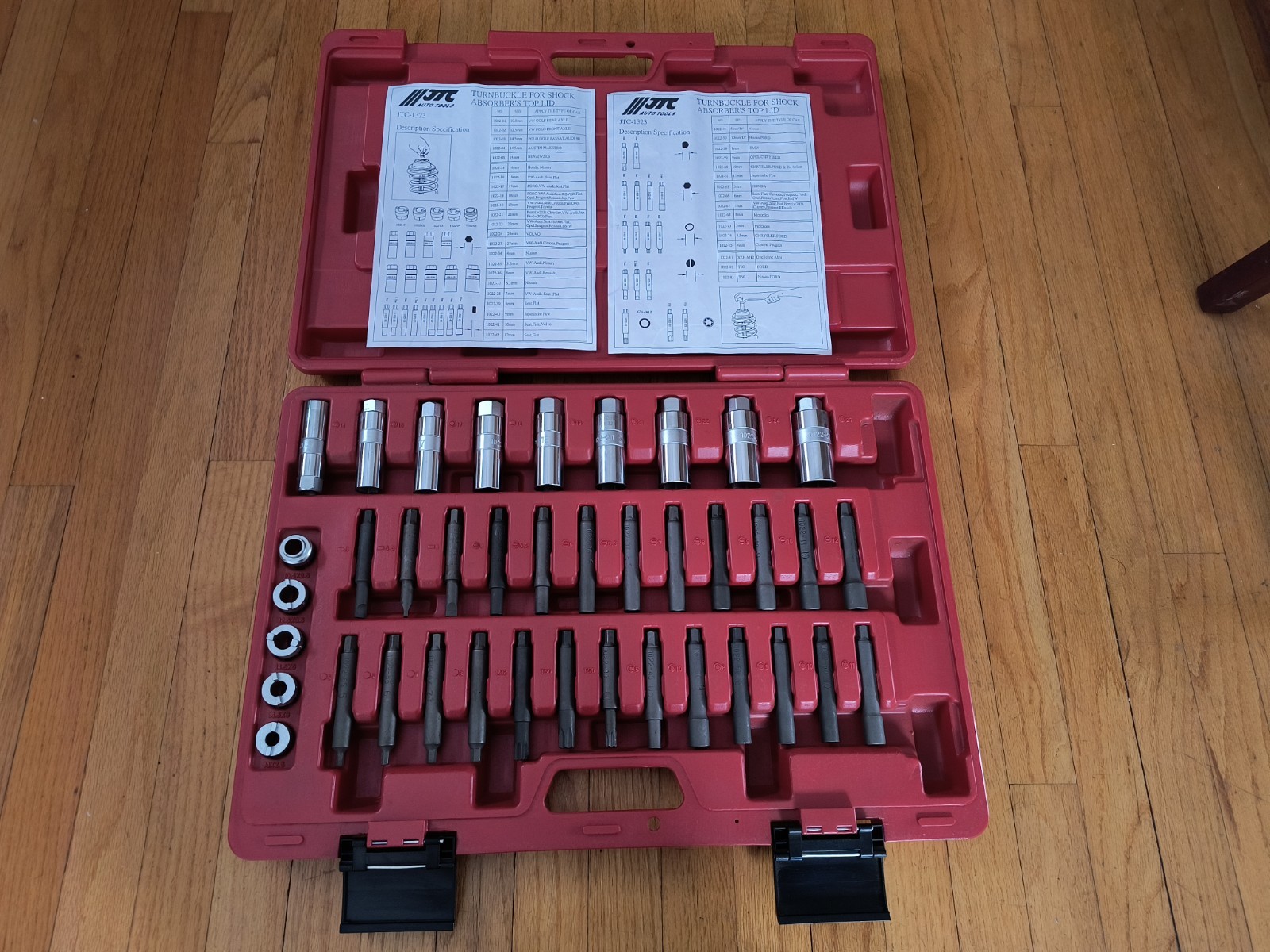 JTC Universal Strut Nut Removal Tool Set #1323 (New)